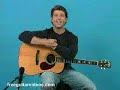 Acoustic Guitar Lesson: A Major Groove Acoustic Guitar Lesson: A Major Groove