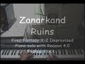 Zanarkand Ruins OST Final Fantasy X-2 Improvised Piano Solo