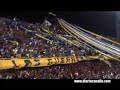 video de los guerreros alentando en las tribunas como todos los partidos, esta vez contra los amargos de BLANQUICELESTE SA