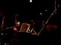 ben wendel and francios moutin solo.  live at duc des lombards.  ari hoenig on drums.  francios moutin on bass.  ben wendel on saxophone.