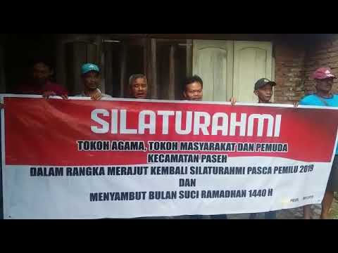 Warga Masyarakat Desa Padanaan Kec. Paseh , menjaga Situasi Kamtibmas Pasca Pemilu 2019