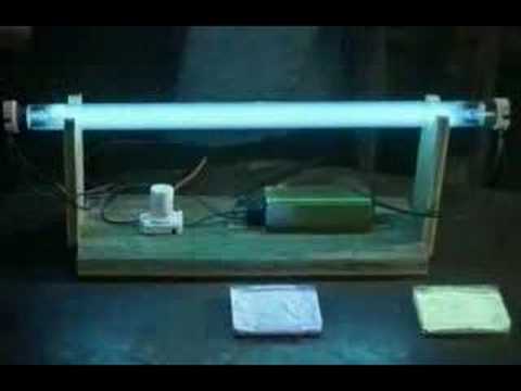 fluorescent - Another video from The Secret Life of Machines. Shows how fluorescent lights convert UV to visible light.