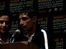 Eric Morales Retires At The Post Fight Press Conference Eric Morales Retires At The Post Fight Press Conference