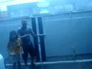 playing in the rain
