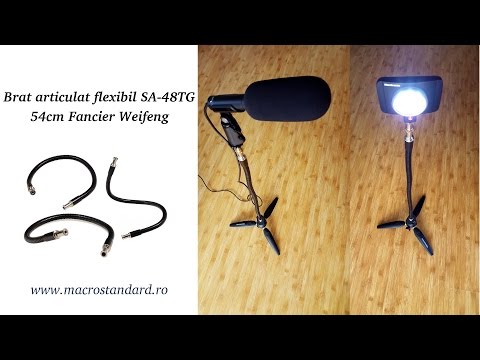 Click aici pentru vizualizare Utilizarea creativa a bratului articulat flexibil Utilizarea creativa a bratului articulat flexibil