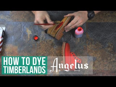 how to dye suede shoes