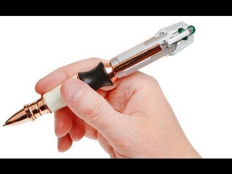 how to make a sonic screwdriver out of a pen