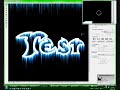 Photoshop CS3 Frysen text [Svensk guide]
