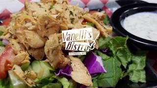 Salmon Salad at Vanellis Bistro