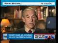 Ron Paul - Rachel Maddow MSNBC 01/06/10