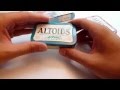 DIY Watercolor travel set (Altoids case)