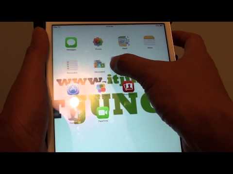 how to organize icons on ipad