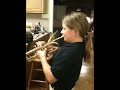 Taylor practicing