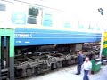 The changing of bogies (trucks) at Moldova/Romania border