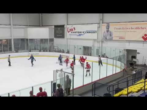 Sniper shot - Targeting the lower zone while the goaltender is screened and score!