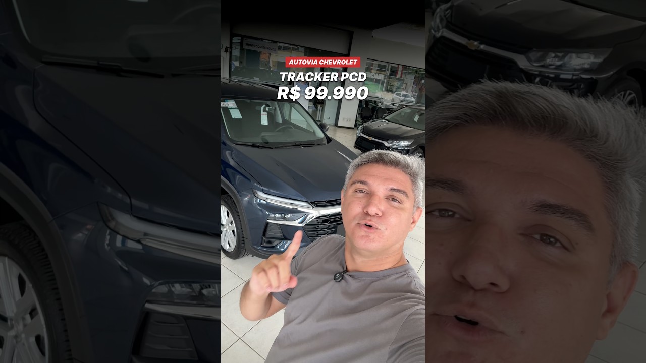 TRACKER PCD por R$ 99.990 na @autovia.chevrolet