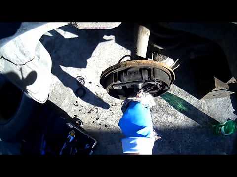 how to fit corsa b handbrake cable