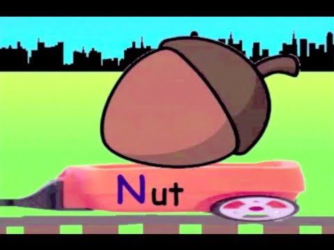 Learn Alphabet N Train - learning alphabet N sounds for kids