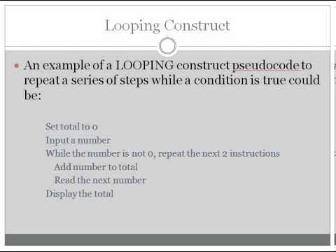 how to write pseudocode