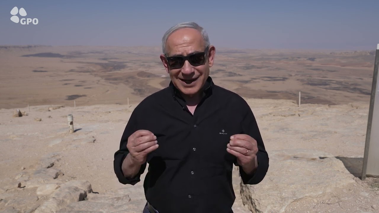 ראש הממשלה בני* נתניהו ביקר בבסיס חיל האוויר רמון