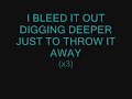 Bleed It Out Lyrics