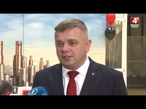 На Гомельскім заводзе ліцця і нармаляў адкрылі дзве новыя лініі видео