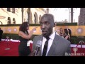 Michael K. Williams on the carpet at the Sag Awards