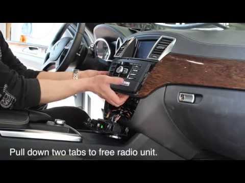 Mercedes Benz W166 ML350 ML550 ML63 2012 2013 NAVIKS Video in Motion Unit Install.