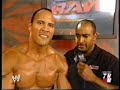 the rock makes fun of the coach about his night with the cows