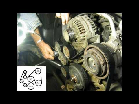 2004 Dodge Ram 1500 5.7ltr Hemi Water Pump Removal and Installation