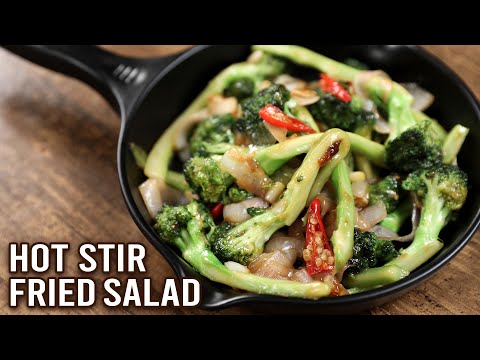 Stir Fried Broccoli Salad | Winter Is Coming | How To Make Stir Fried Salad | Healthy Recipe | Varun