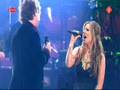 Marco Borsato en lucie silvas videoclip live