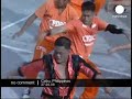 Prisoners in the Cebu Provincial Detention  Rehabilitation Center, Philippines, perform Michael Jackson Thriller Tribute