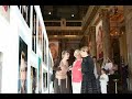 sas le prince albert ii de monaco a l'exposition de claudia albuquerque a l'atrium du casino
