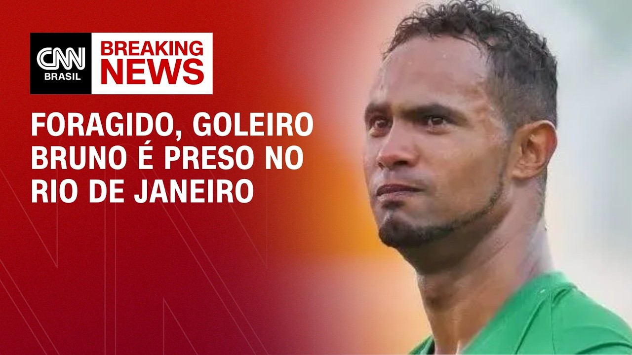 Goleiro Bruno é preso no Rio de Janeiro | CNN NOVO DIA