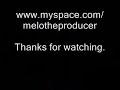 melo making a rap track