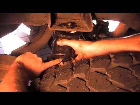 AIR LIFT SPRING REPLACEMENT | DODGE RAM 1500 | how to repair ride control bag | luftfederung