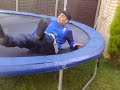 Wrestling on trampoline