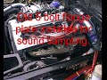 Turbo Saab 900  B202 engine sound, loud Turbo spool or whine