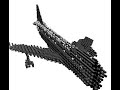 This video shows a simulated self-reconfigurable robottransforming from an initial random configuration to a configurationresembling a 747.
