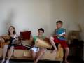 Laguna com família