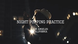 night practice – Los Angeles California