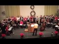 Klinkklaarkoor zingt Ehre sei Gott, uit het Weihnachtsoratorium