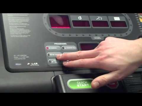 how to use the treadmill