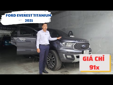 Ford Everest Titanium 2021| Giá chỉ 91x | Sài Gòn Ford Quận 8
