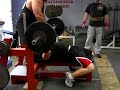 timothy taylor, 16 yo, 245x2 bench training from april 13, 2008