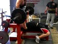 timothy taylor, 16 yo, 245x2 bench training from april 13, 2008
