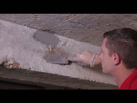 how to patch holes in concrete