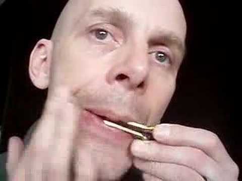 Altai copper jews harp