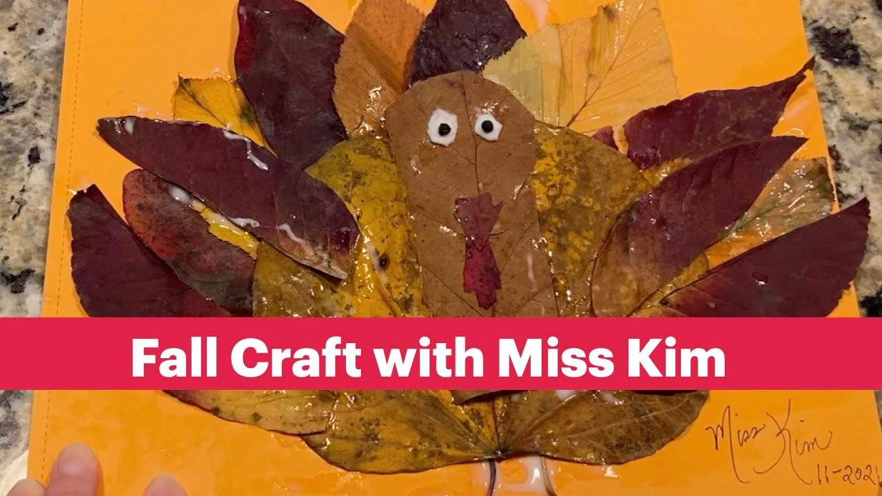 Turkey Fall Craft with Miss Kim